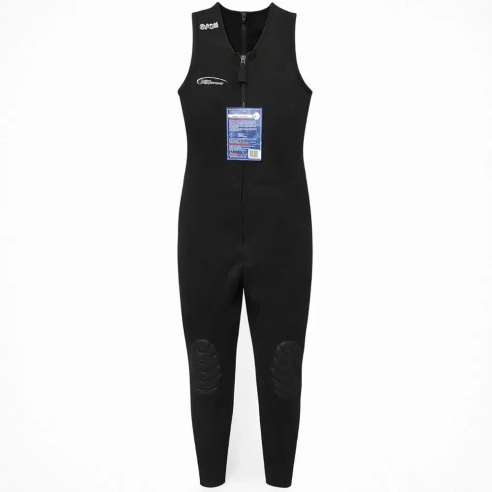 NeoSport Farmer John Neoprene Wetsuit Mens Size Extra Large Black 3mm NWT